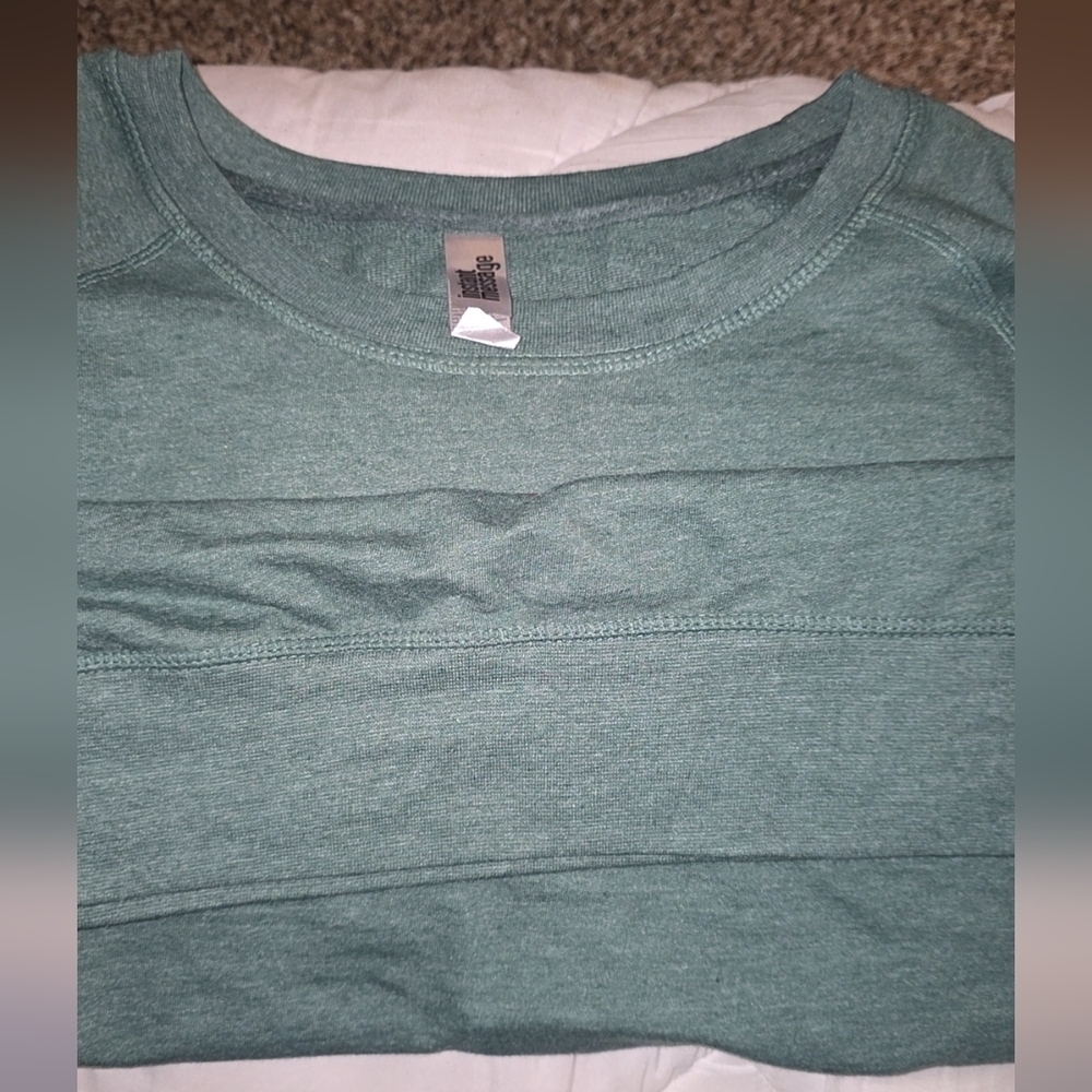Instant Message "Alexa, Homeschool My Kids" Light Sweater Size L - Picture 6 of 7